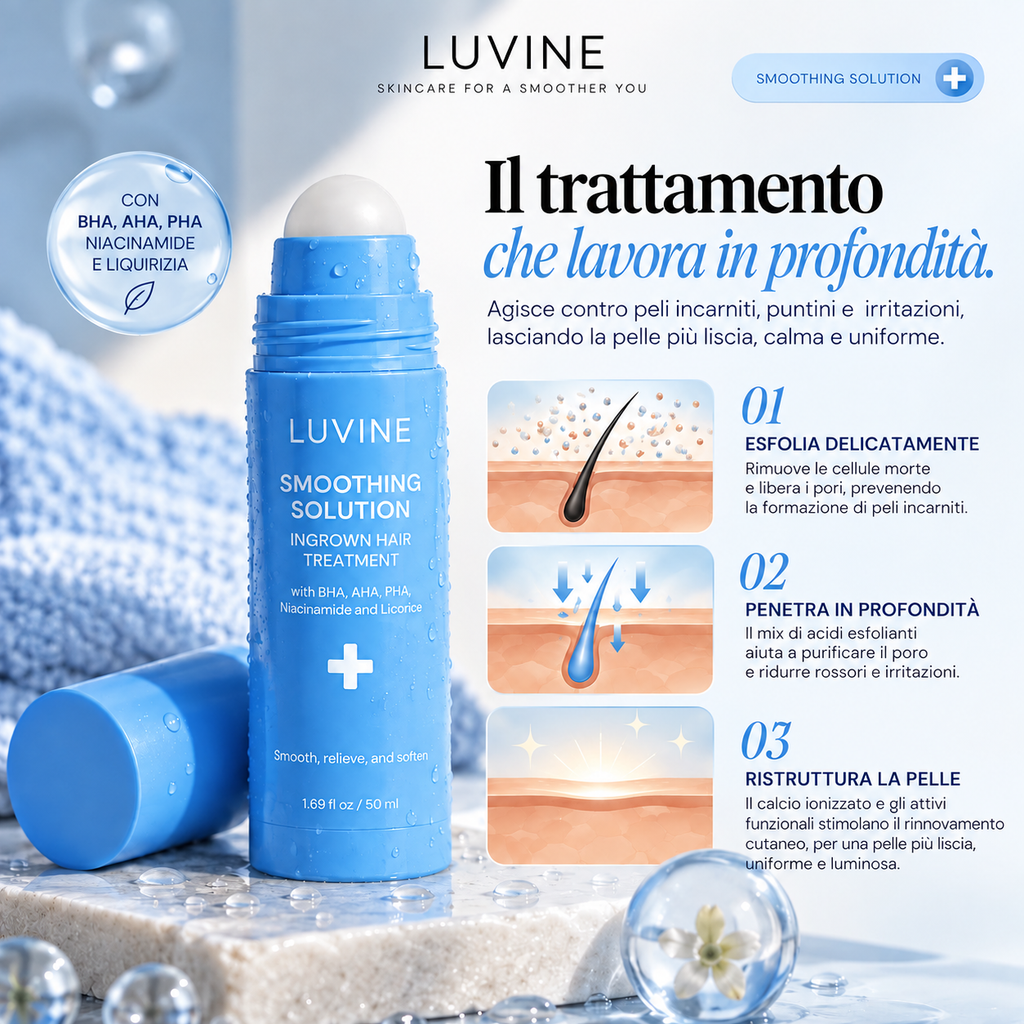 Anti Peli Incarniti & Levigante Post-Depilazione