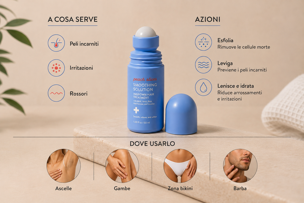 Anti Peli Incarniti & Levigante Post-Depilazione